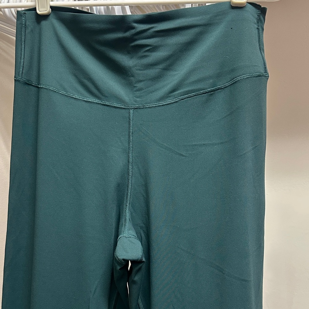 PINK Victoria's Secret Teal Flared Leggings